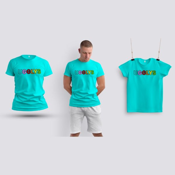 UGGLYS-BLUE-T-SHIRT-LARGE-PRINT